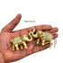 Brass Elephant Statue Set
